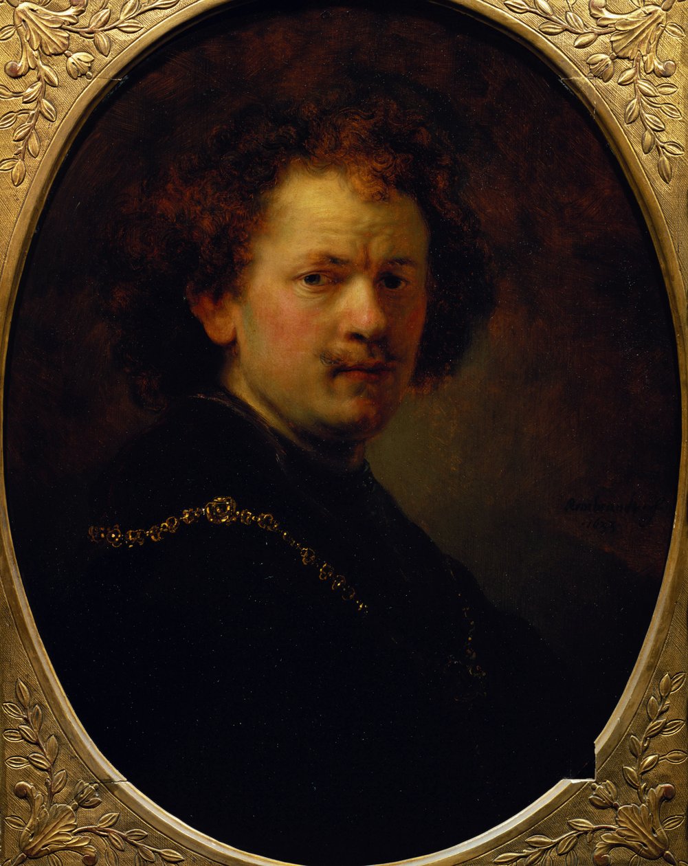 Self Portrait, 1633 by Rembrandt van Rijn