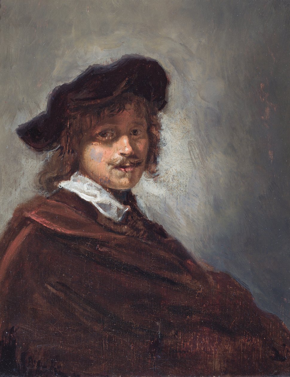 A Portrait of a Man by Rembrandt Harmensz. van Rijn (style of)