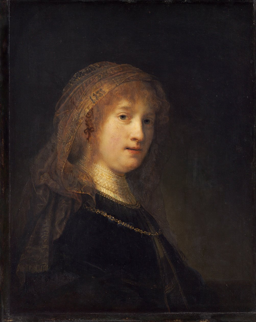 Saskia van Uylenburgh, c.1634-1640 by Rembrandt van Rijn