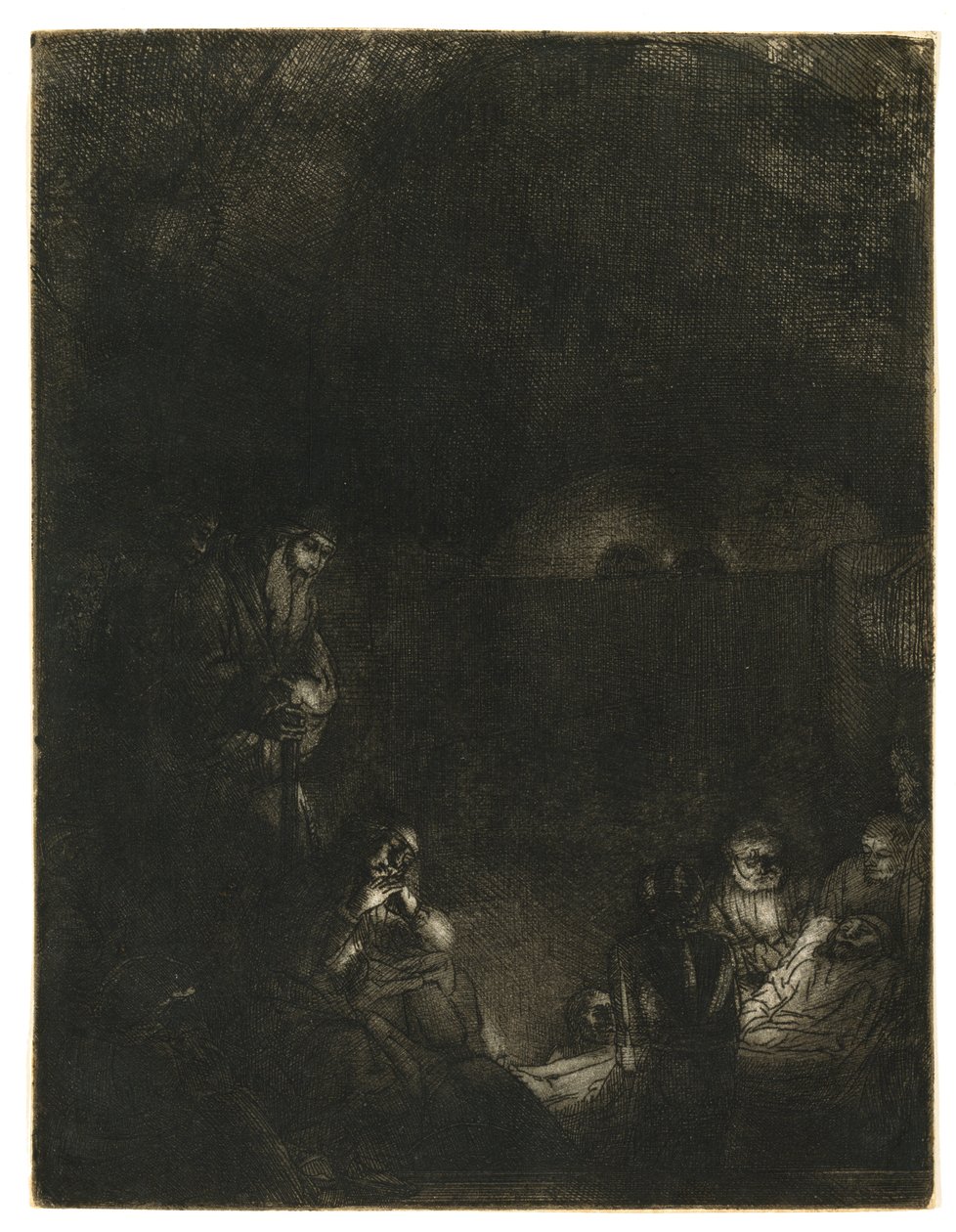The Entombment, c.1654 by Rembrandt Harmensz. van Rijn