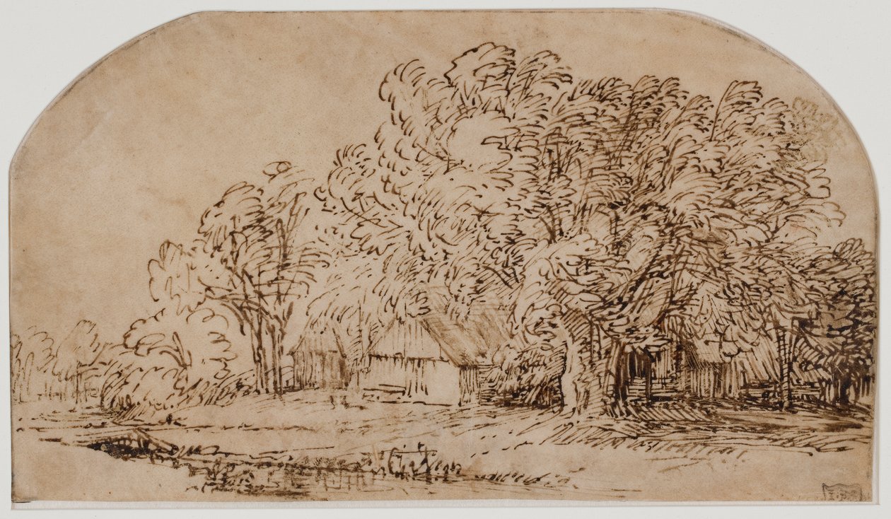 The Gust of Wind by Rembrandt van Rijn