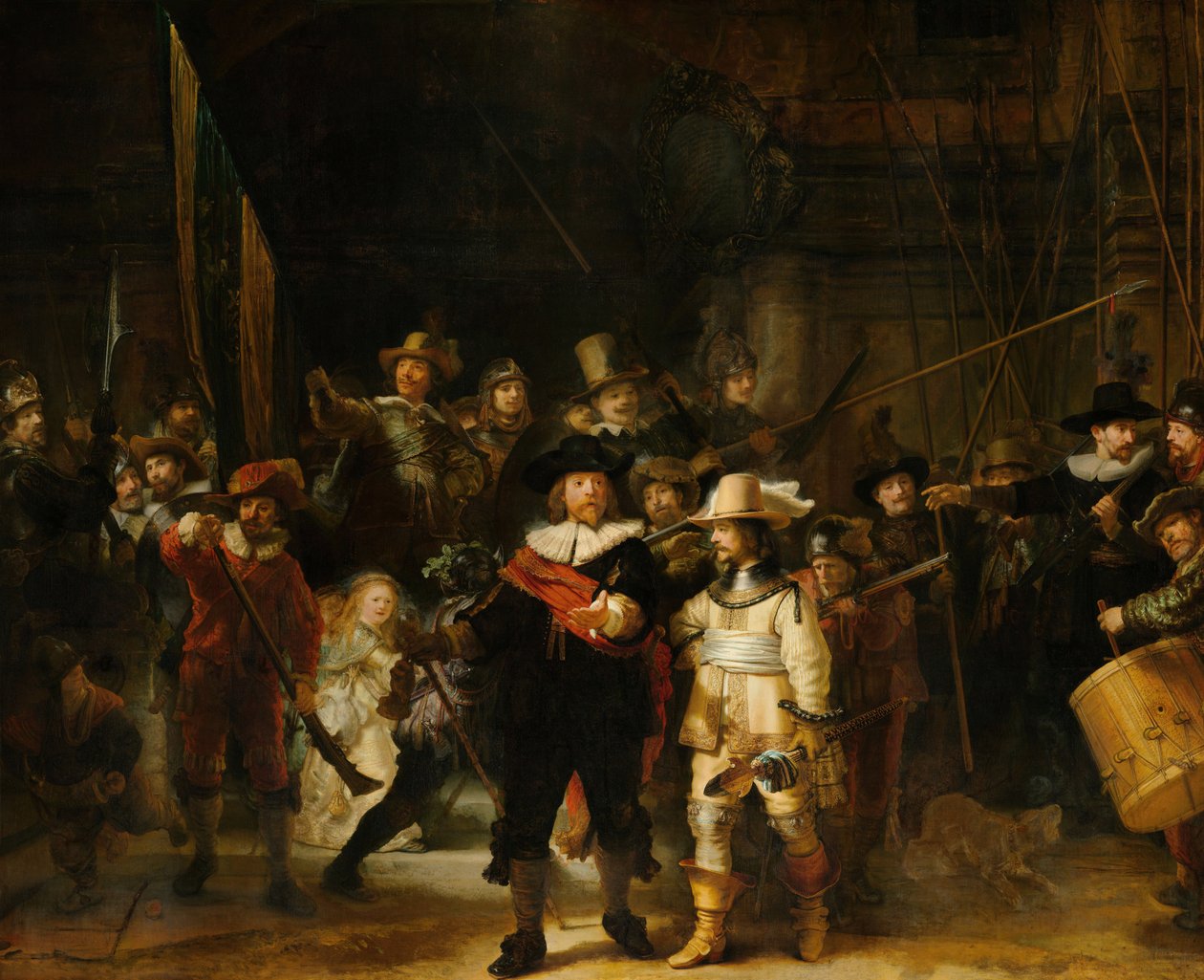 The Nightwatch by Rembrandt van Rijn