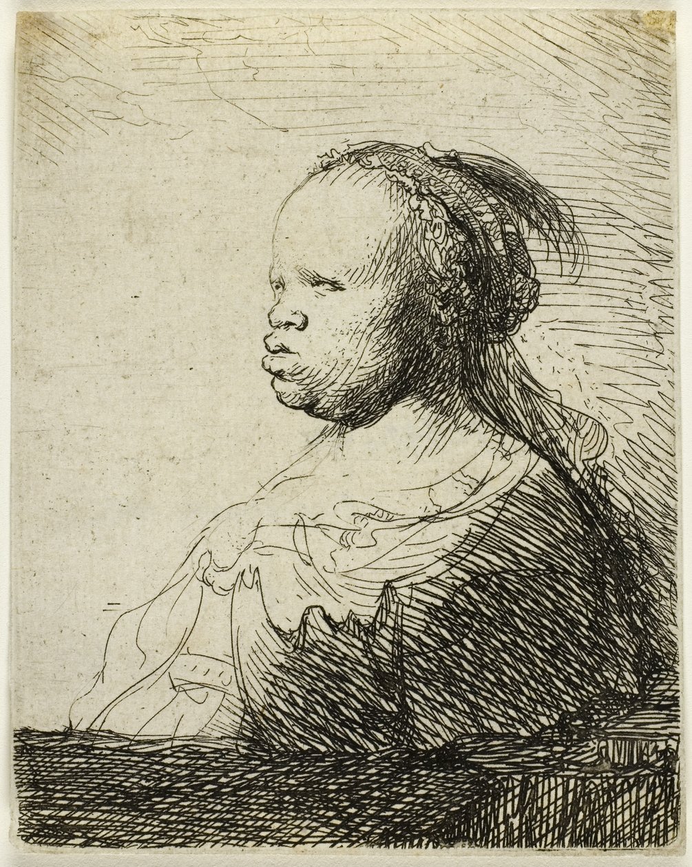 The White Negress, c.1630 by Rembrandt Harmensz. van Rijn