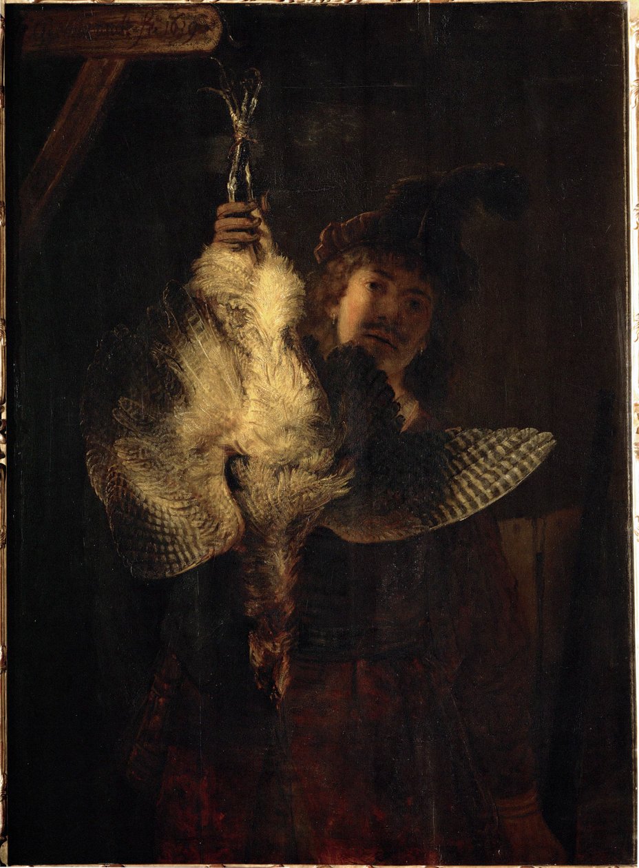 The Bittern Hunter by Rembrandt Harmensz. van Rijn