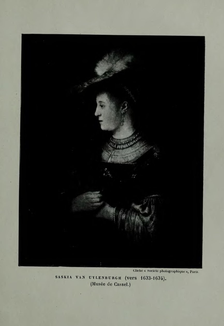 Saskia in a Red Hat by Rembrandt van Rijn