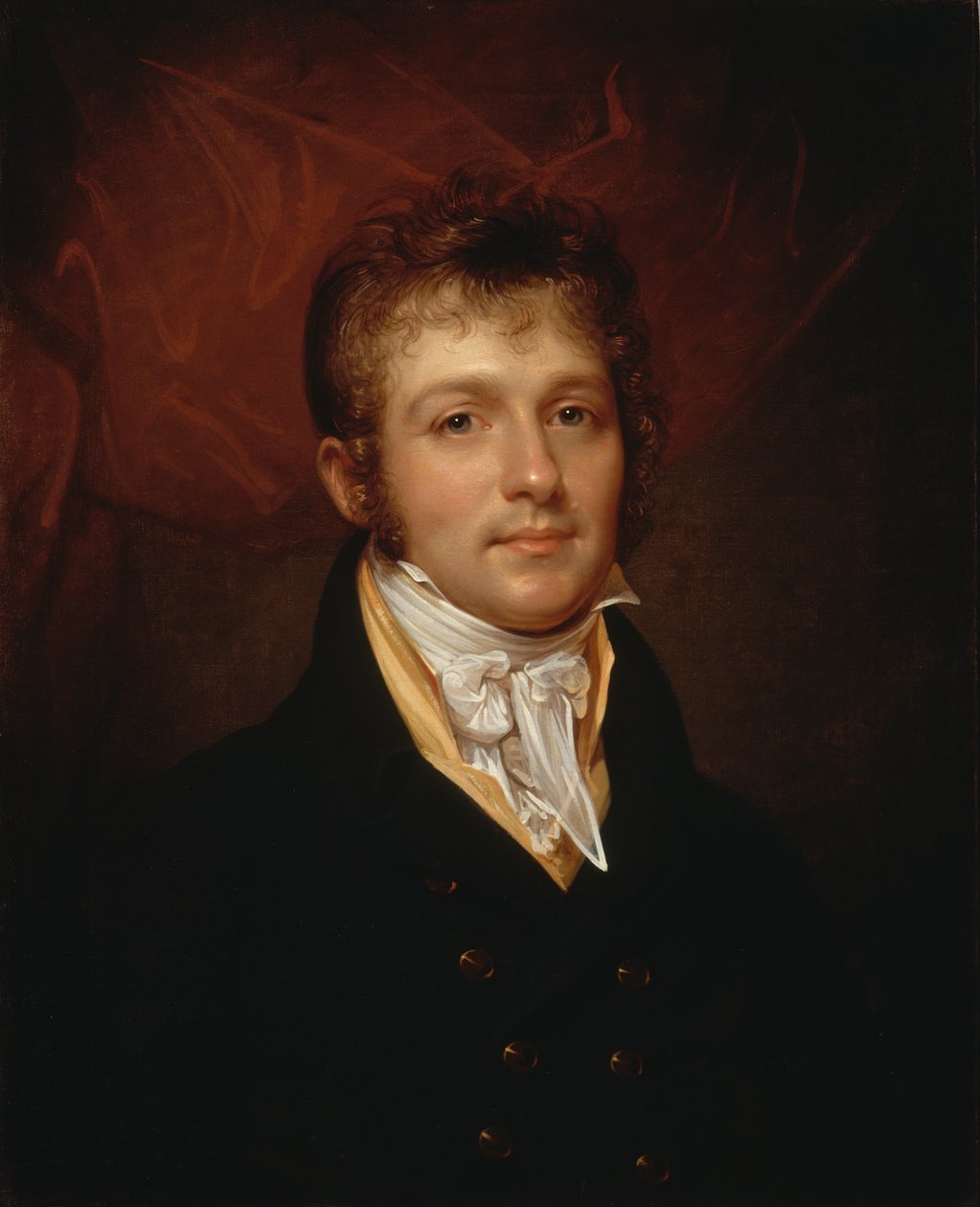 Portrait of Edward Shippen Burd of Philadelphia by Rembrandt Peale