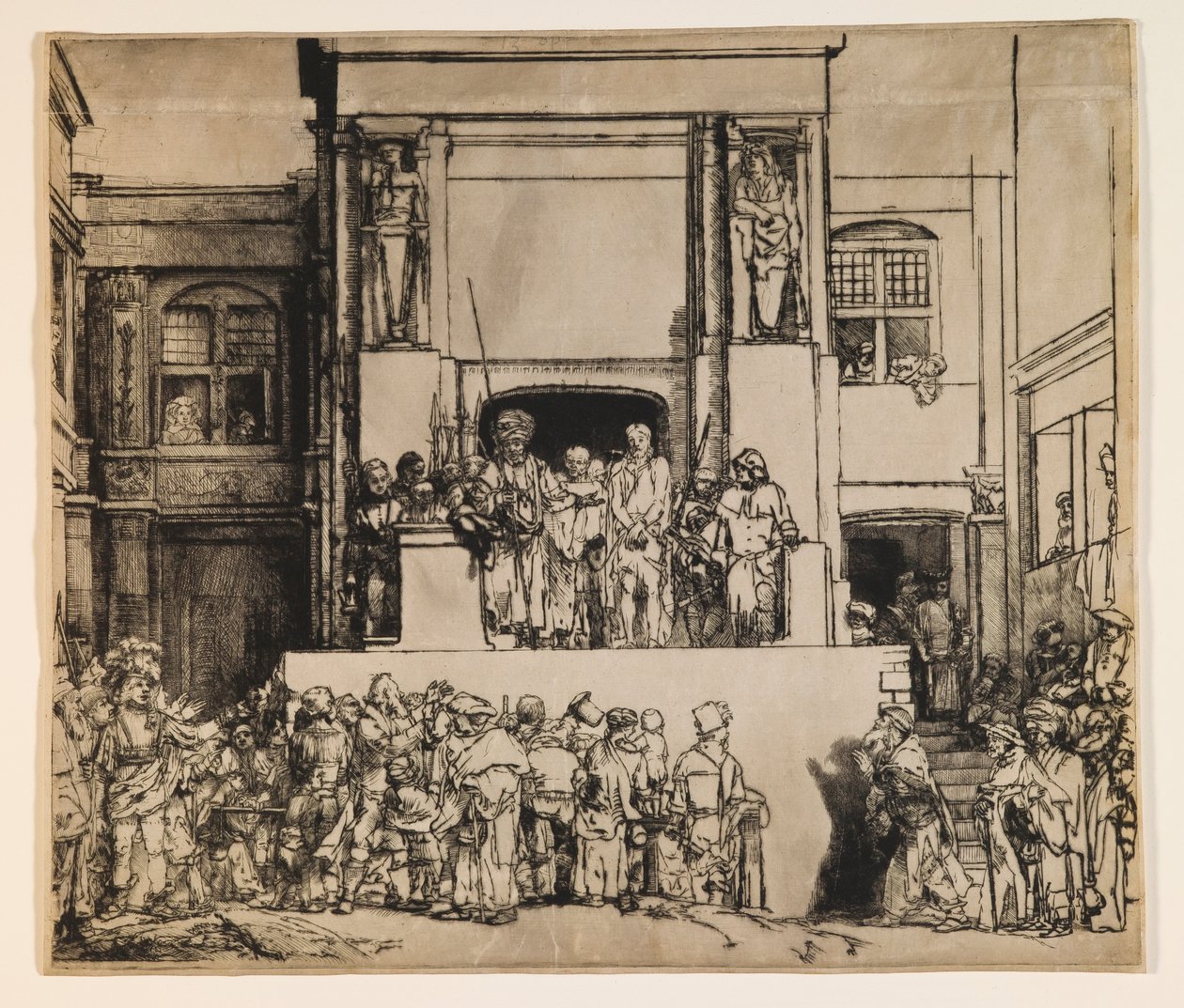 Christ Presented to the People (Ecce Homo) by Rembrandt van Rijn