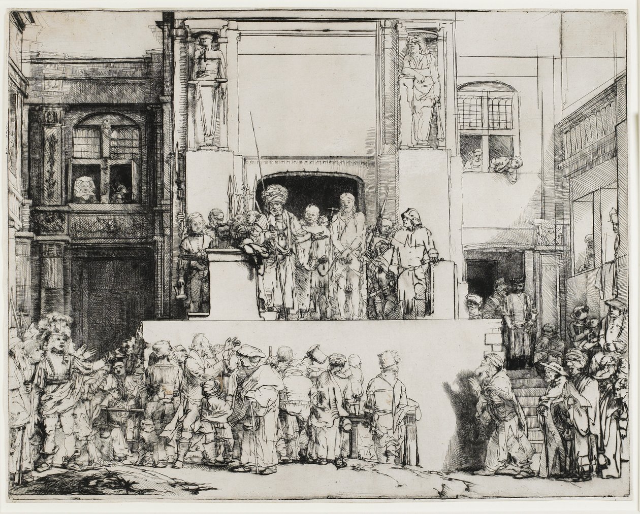Christ Presented to the People (Ecce Homo) by Rembrandt van Rijn