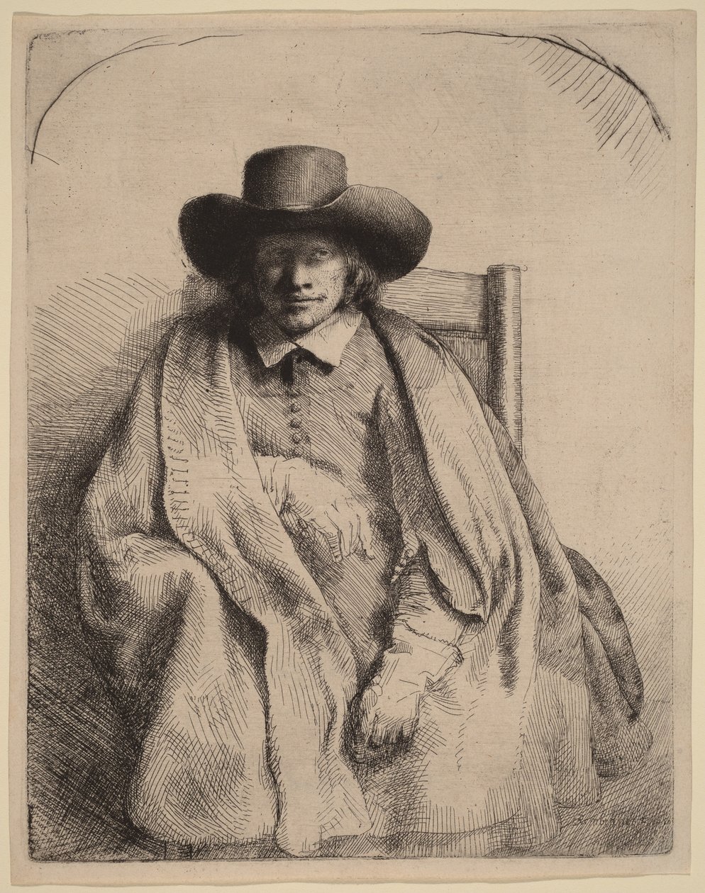 Clement de Jonghe by Rembrandt van Rijn