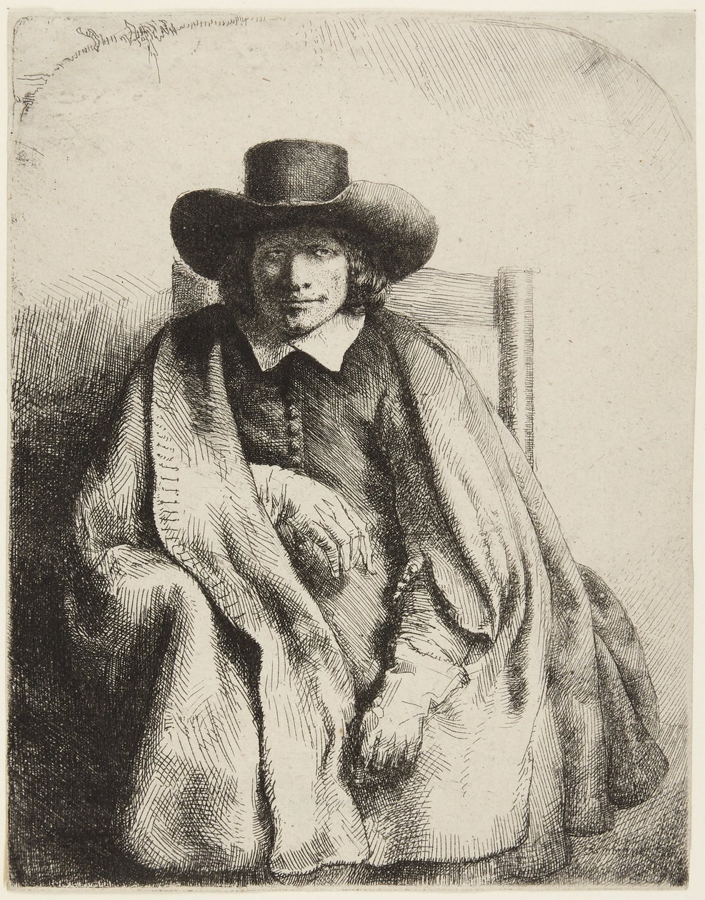 Clement de Jonghe by Rembrandt van Rijn