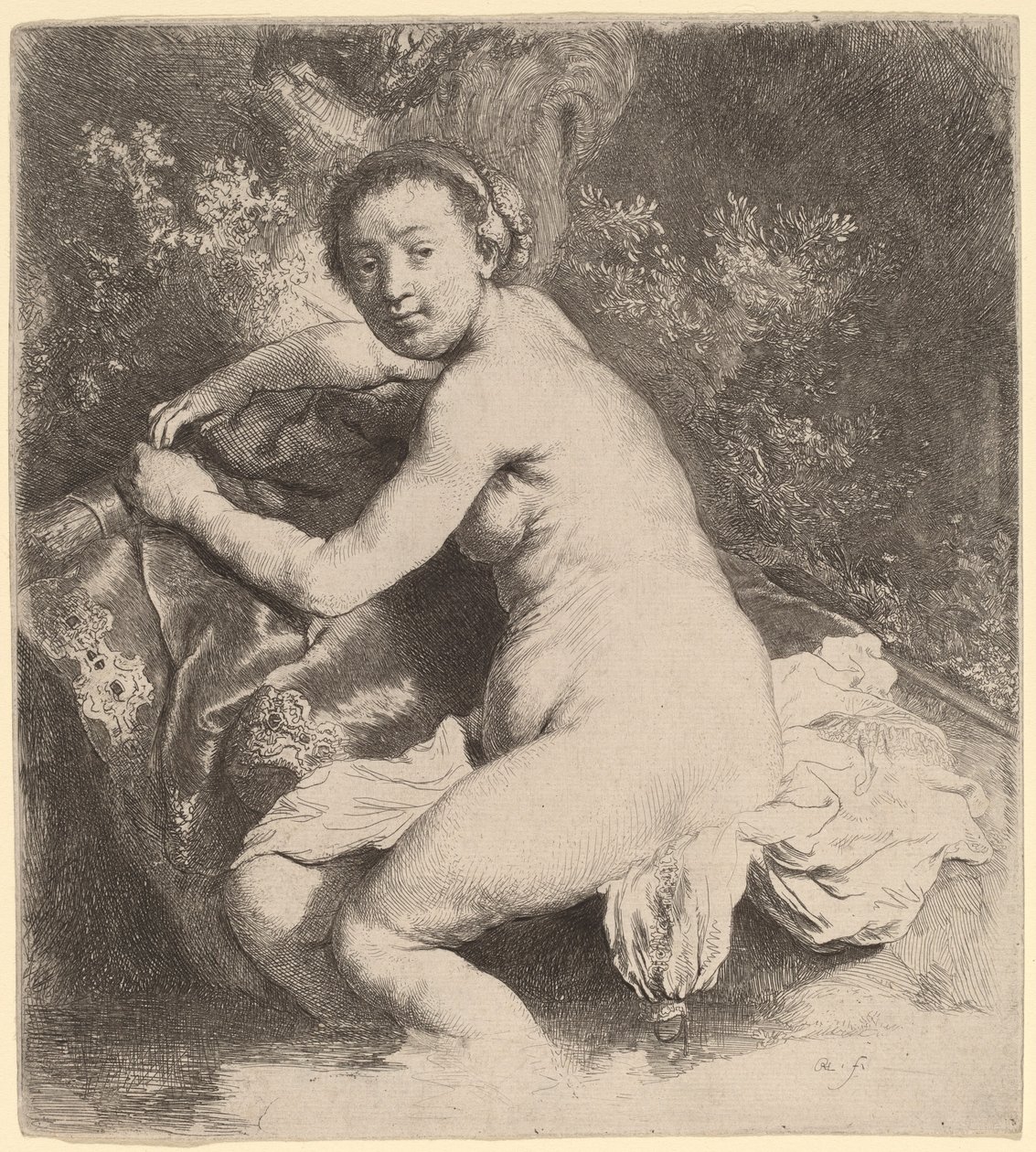 Diana at the Bath by Rembrandt van Rijn