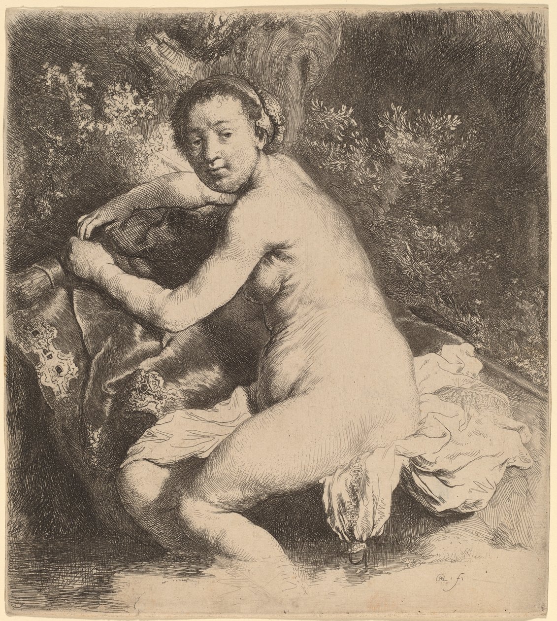 Diana at the Bath by Rembrandt van Rijn