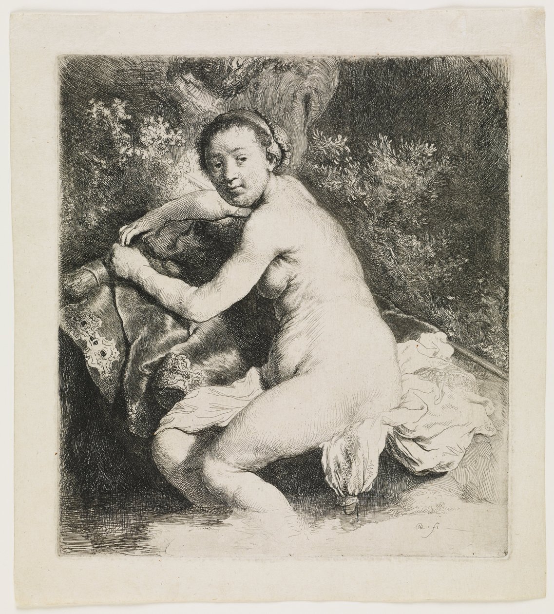Diana at the Bath by Rembrandt van Rijn