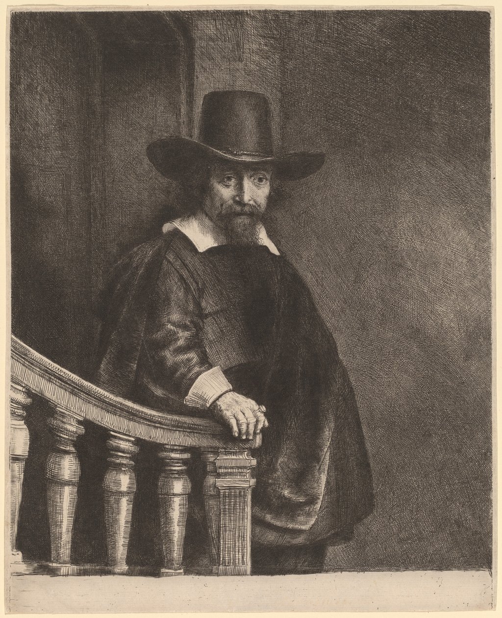 Ephraim Bonus by Rembrandt van Rijn