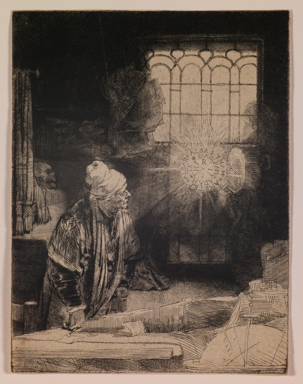 Faust (The Scholar in His Study) by Rembrandt van Rijn
