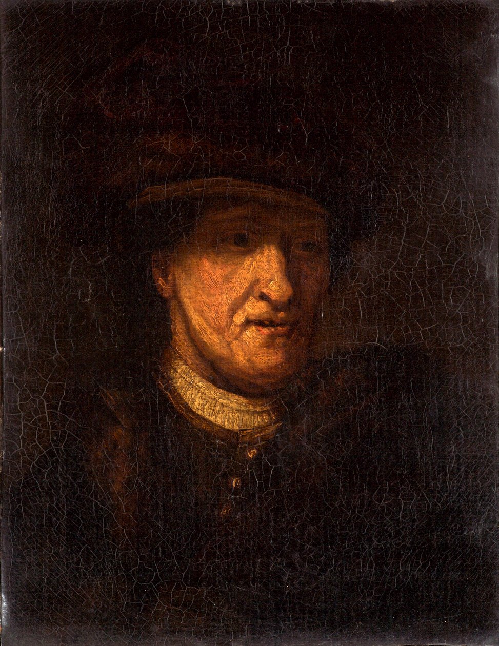 Head of a Man by Rembrandt van Rijn