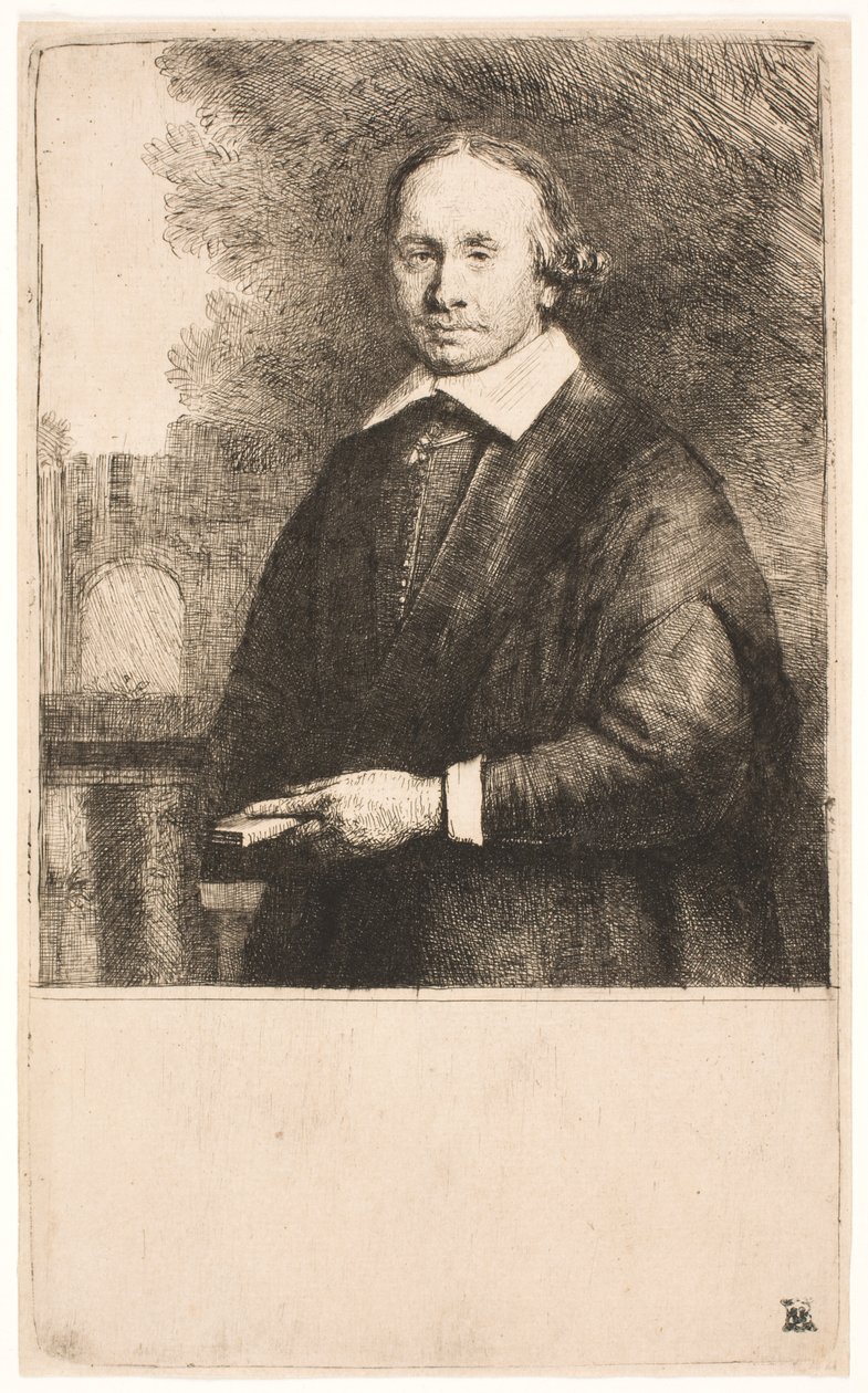 Jan Antonide van der Linden, Professor of Medicine by Rembrandt van Rijn