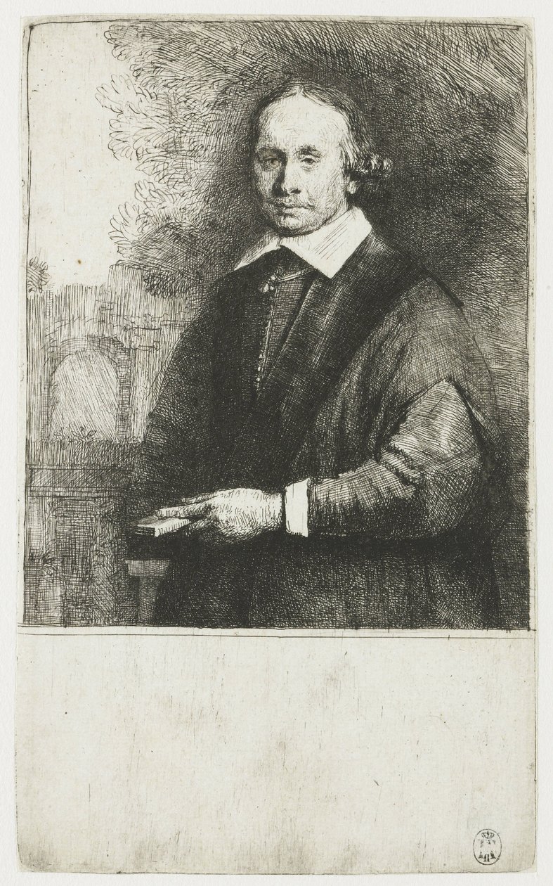 Jan Antonides van der Linden by Rembrandt van Rijn