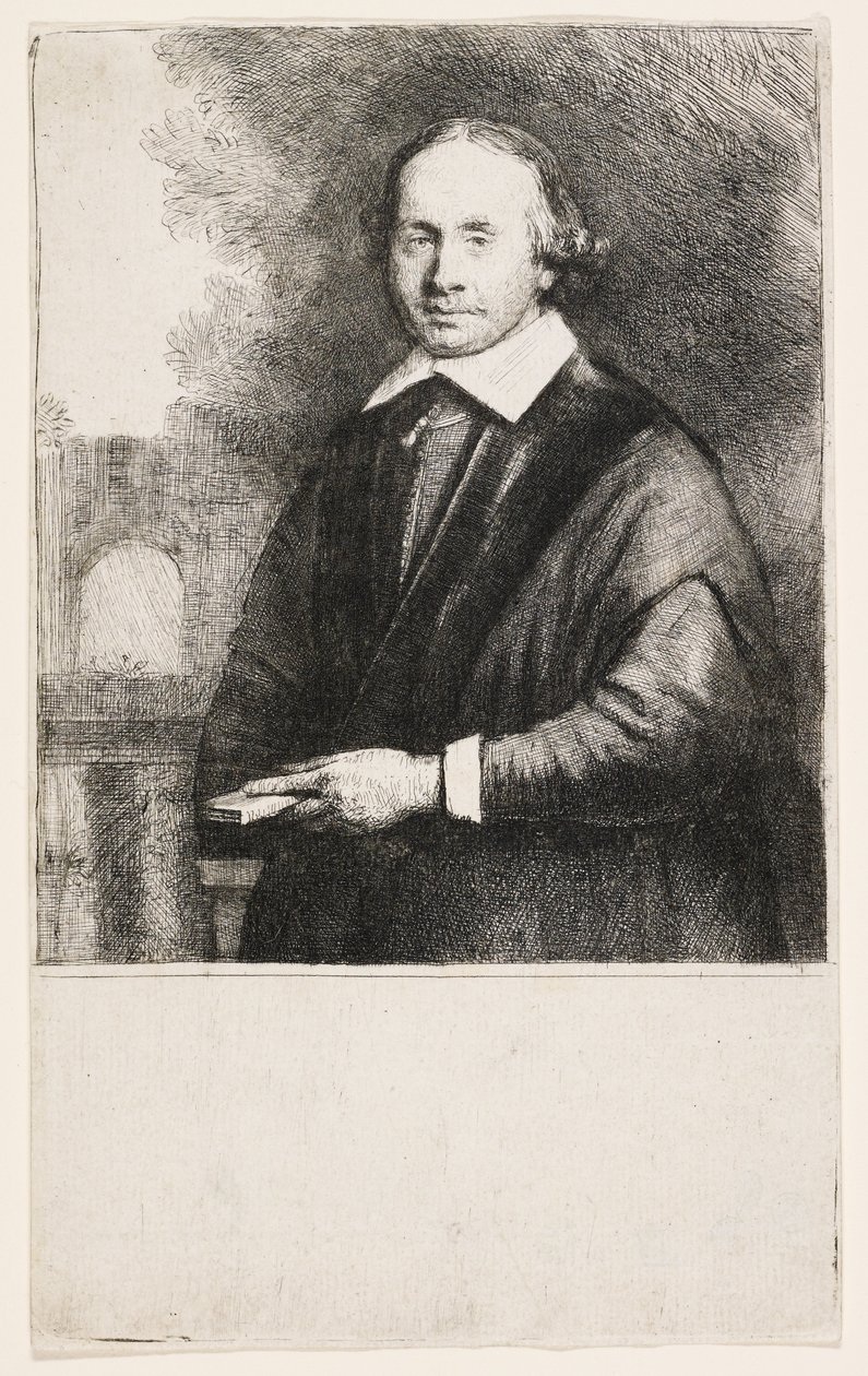 Jan Antonides van der Linden by Rembrandt van Rijn
