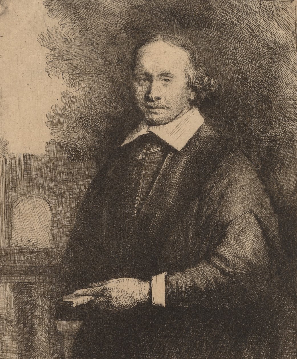 Jan Antonides van der Linden by Rembrandt van Rijn