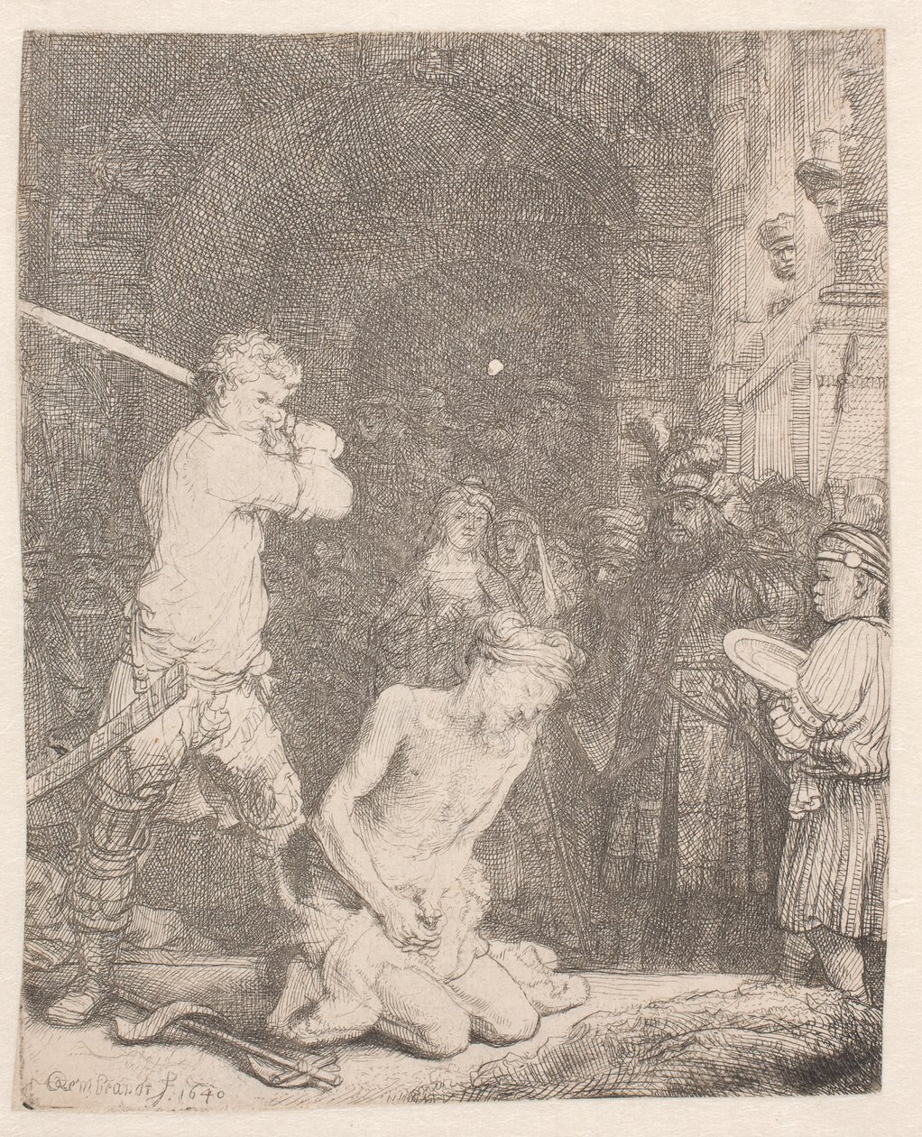 The Beheading of John the Baptist by Rembrandt van Rijn
