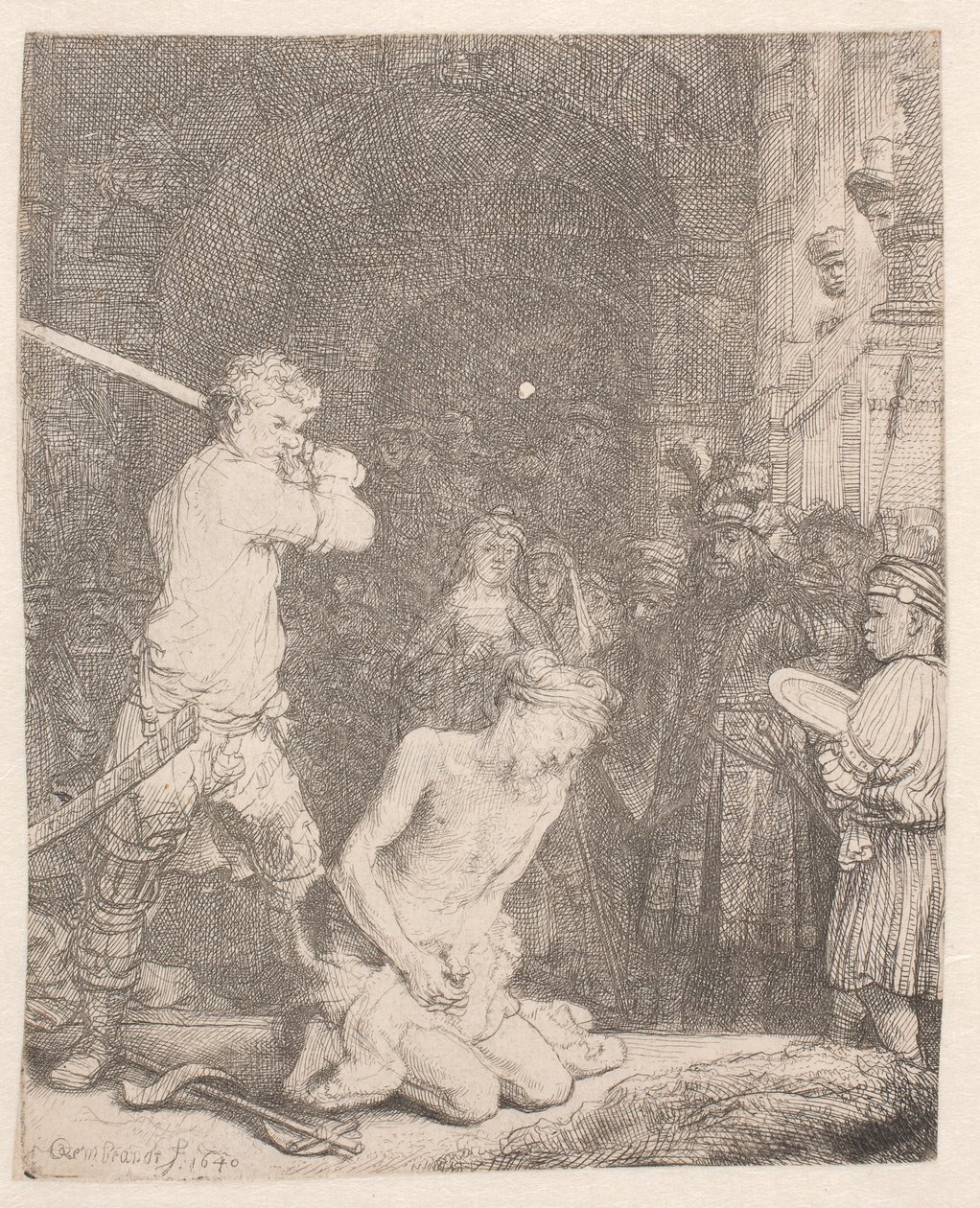 The Beheading of John the Baptist by Rembrandt van Rijn