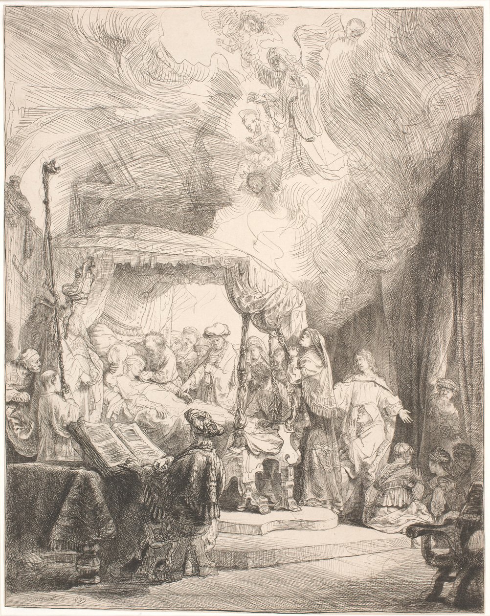 The Death of the Virgin Mary by Rembrandt van Rijn