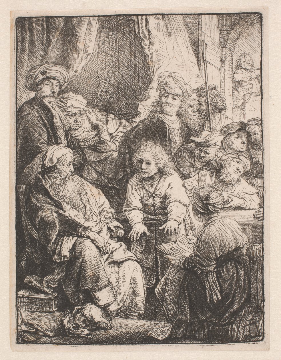 Joseph Telling His Dreams by Rembrandt van Rijn