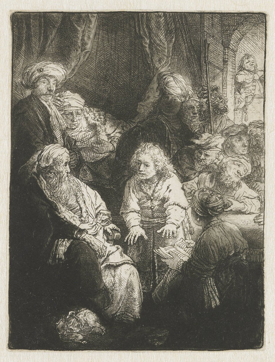 Joseph Telling His Dreams by Rembrandt van Rijn