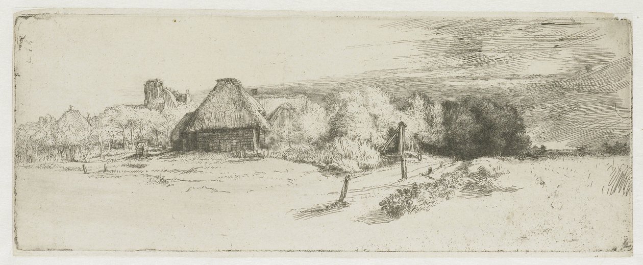 Landscape with a Farm Building and the 