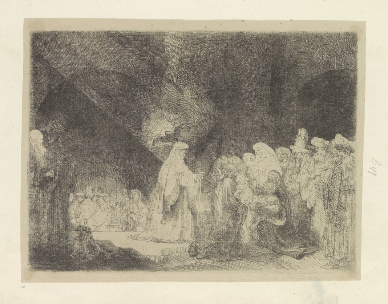 Song of Simeon by Rembrandt van Rijn