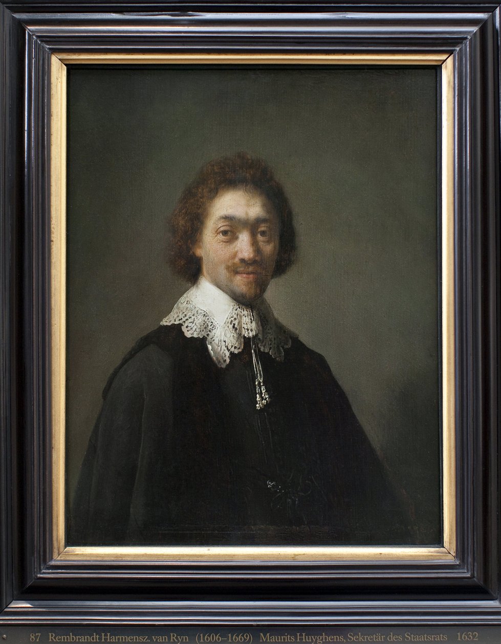 Maurits Huygens, Secretary of State in Lahaye by Rembrandt van Rijn