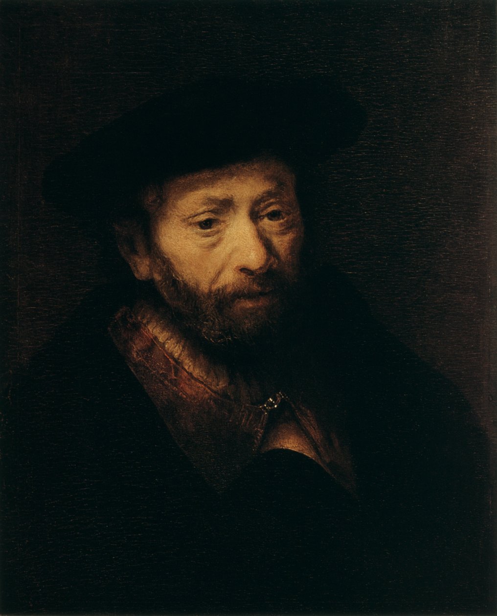 Portrait of an Old Man, 17th century by Rembrandt van Rijn