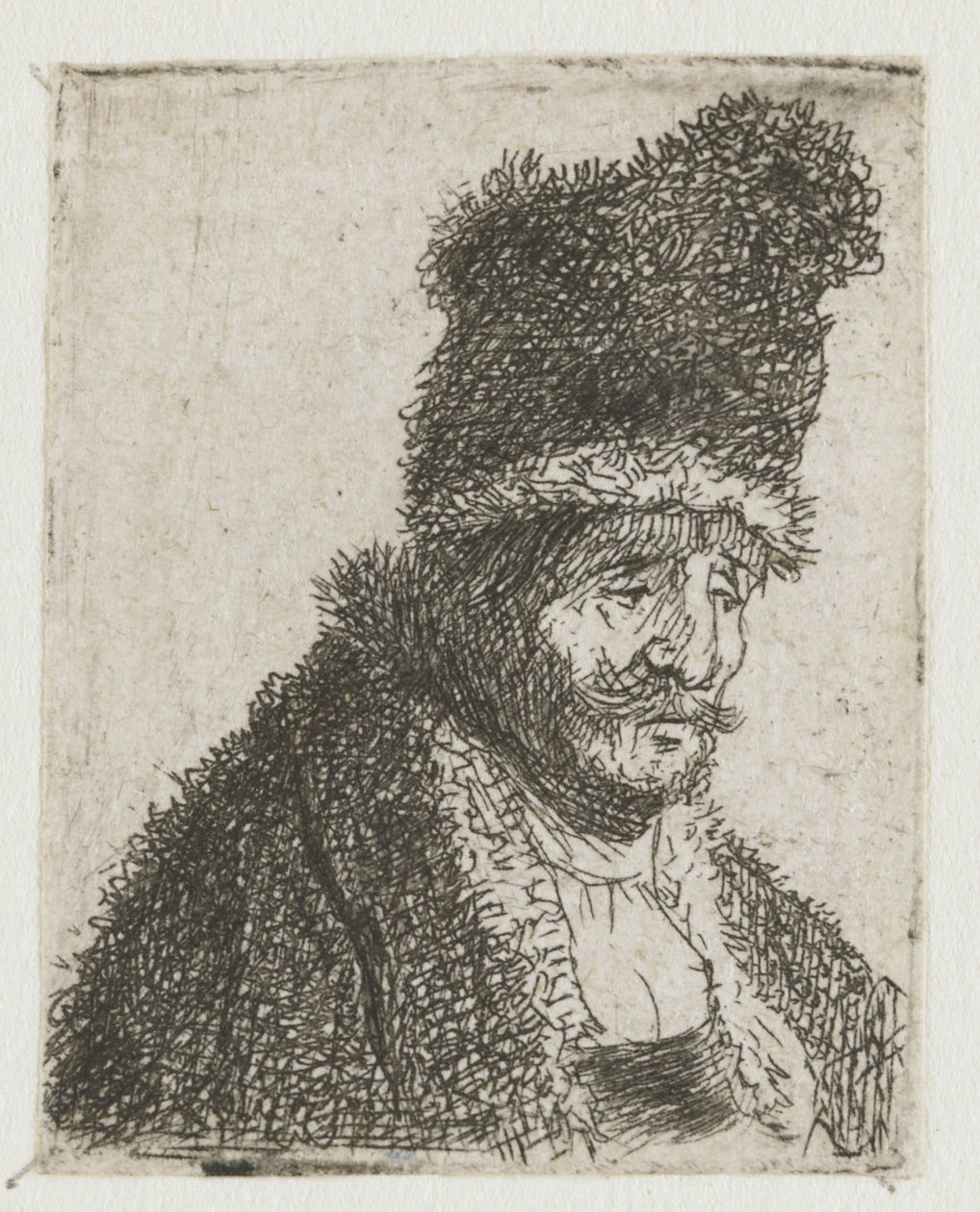 Sheet of Studies of Men