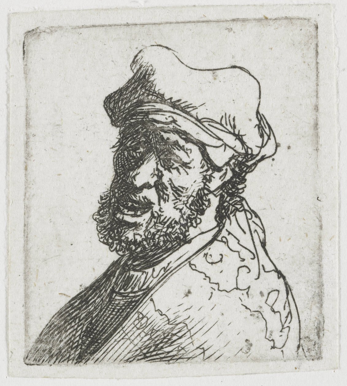 Sheet of Studies of Men