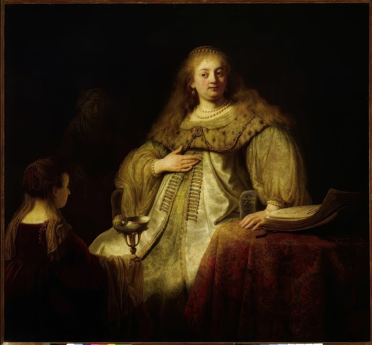 Sophonisba Receives the Poison Cup by Order of Her Husband by Rembrandt van Rijn