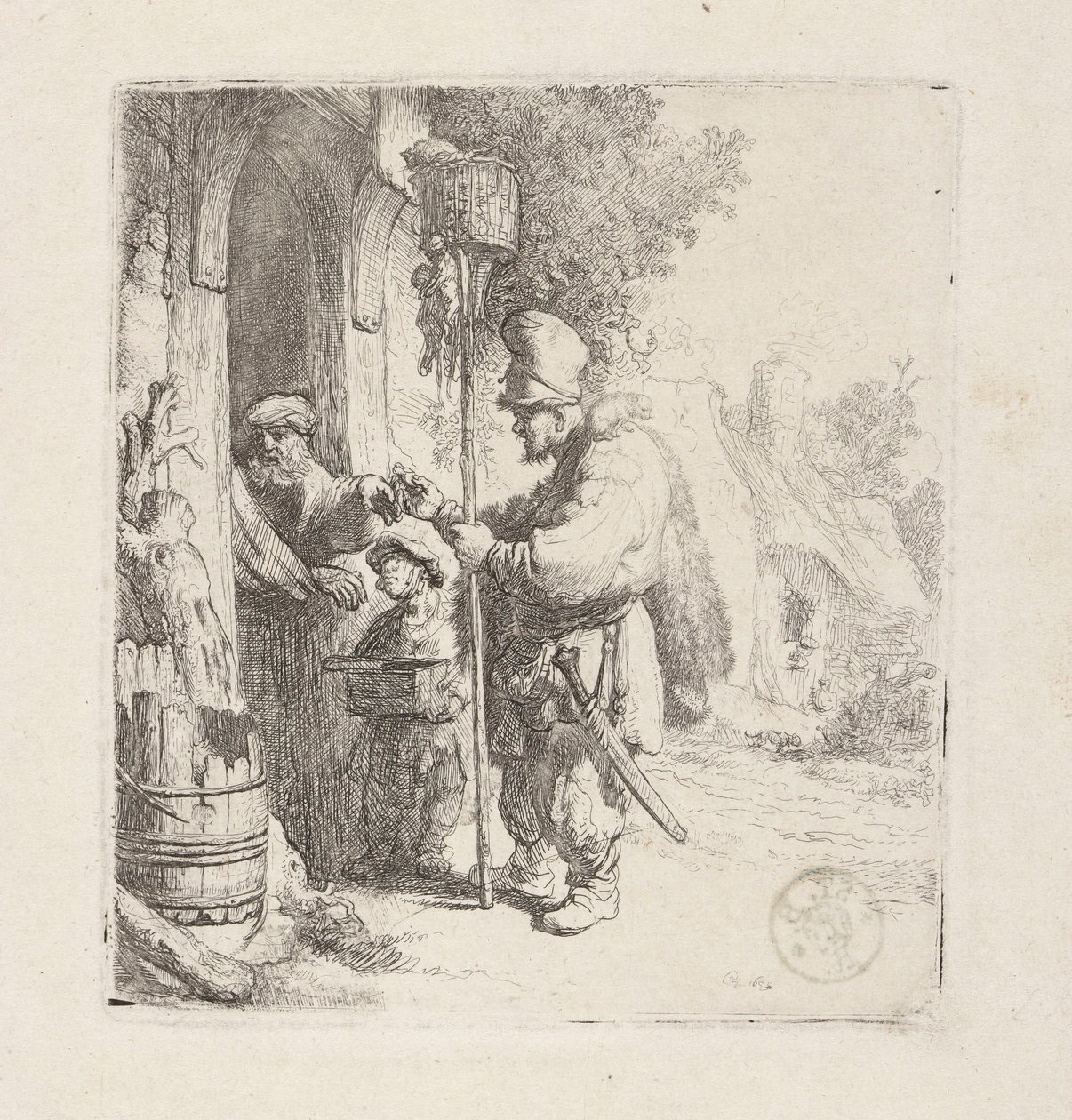 Rat Poison Seller (The Rat Catcher) by Rembrandt van Rijn