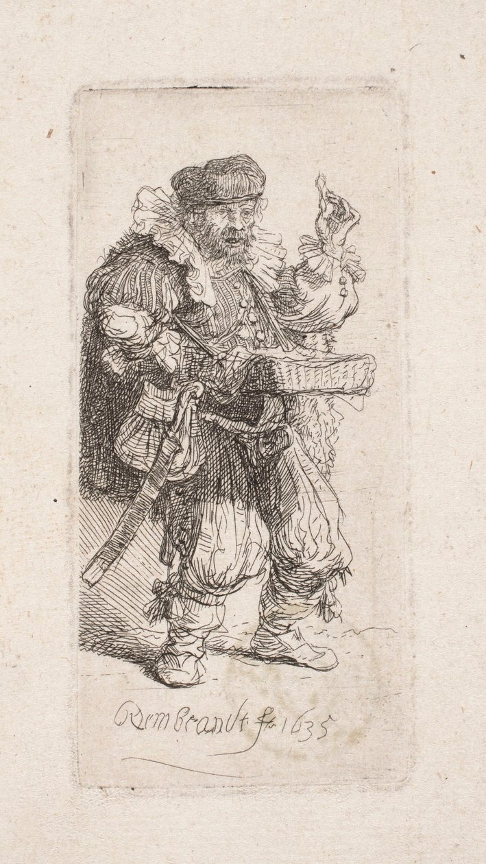Charlatan (Maker of Miraculous Ointments) by Rembrandt van Rijn