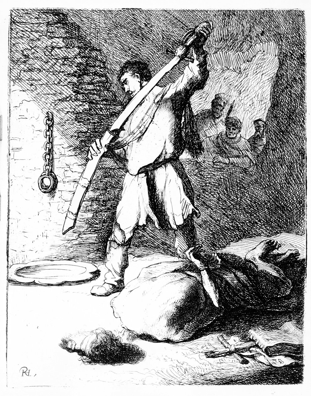 The Beheading of John the Baptist, c.1627 by Rembrandt van Rijn
