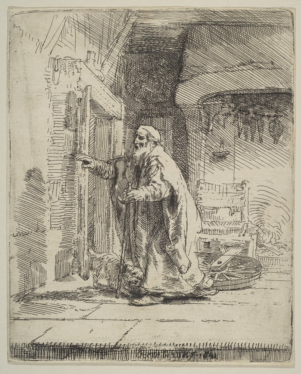 The Blindness of Tobit by Rembrandt van Rijn