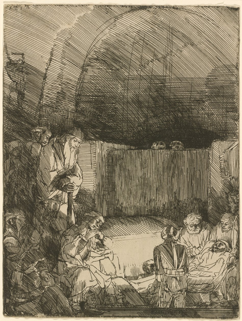 The Entombment by Rembrandt van Rijn