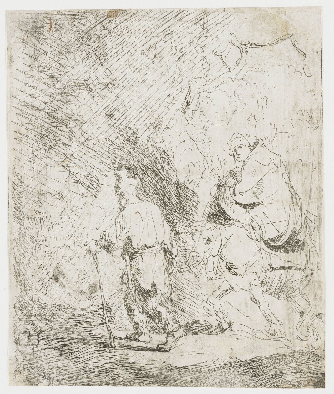The Flight into Egypt by Rembrandt van Rijn