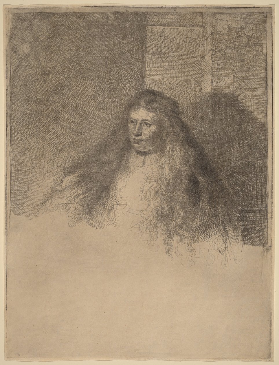 The Great Jewish Bride by Rembrandt van Rijn
