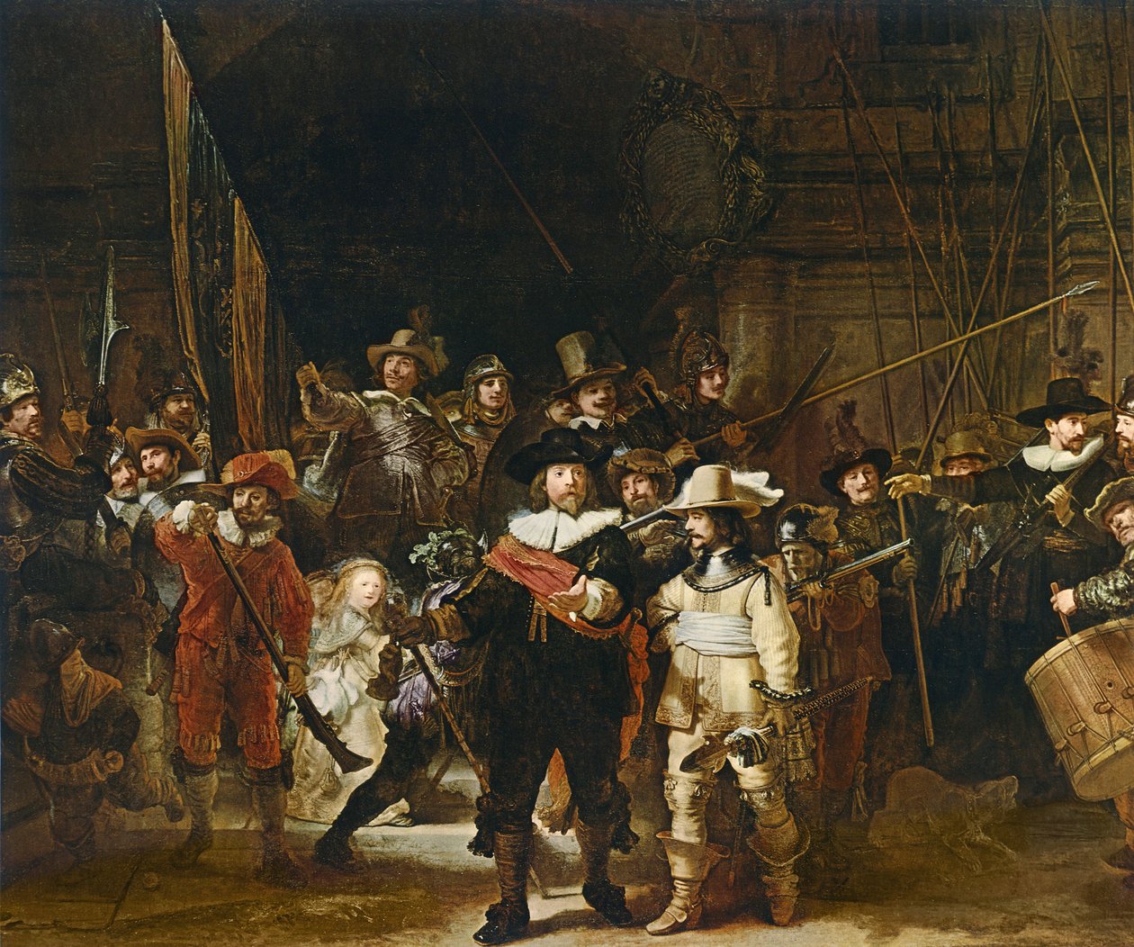 The Nightwatch by Rembrandt van Rijn