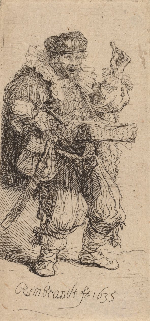 The Quacksalver, 1635 by Rembrandt van Rijn