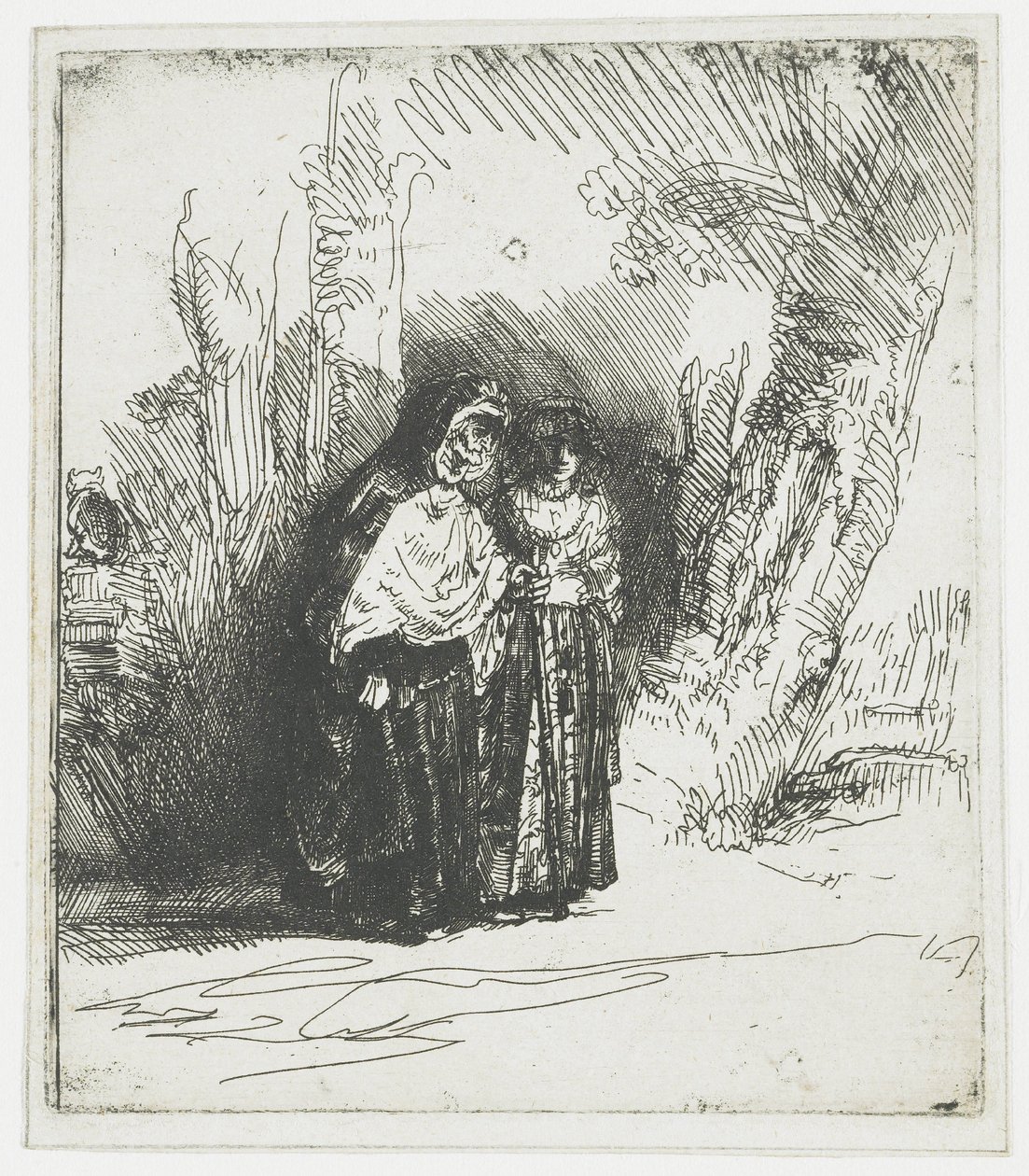 The Spanish Gypsy Preciosa by Rembrandt van Rijn