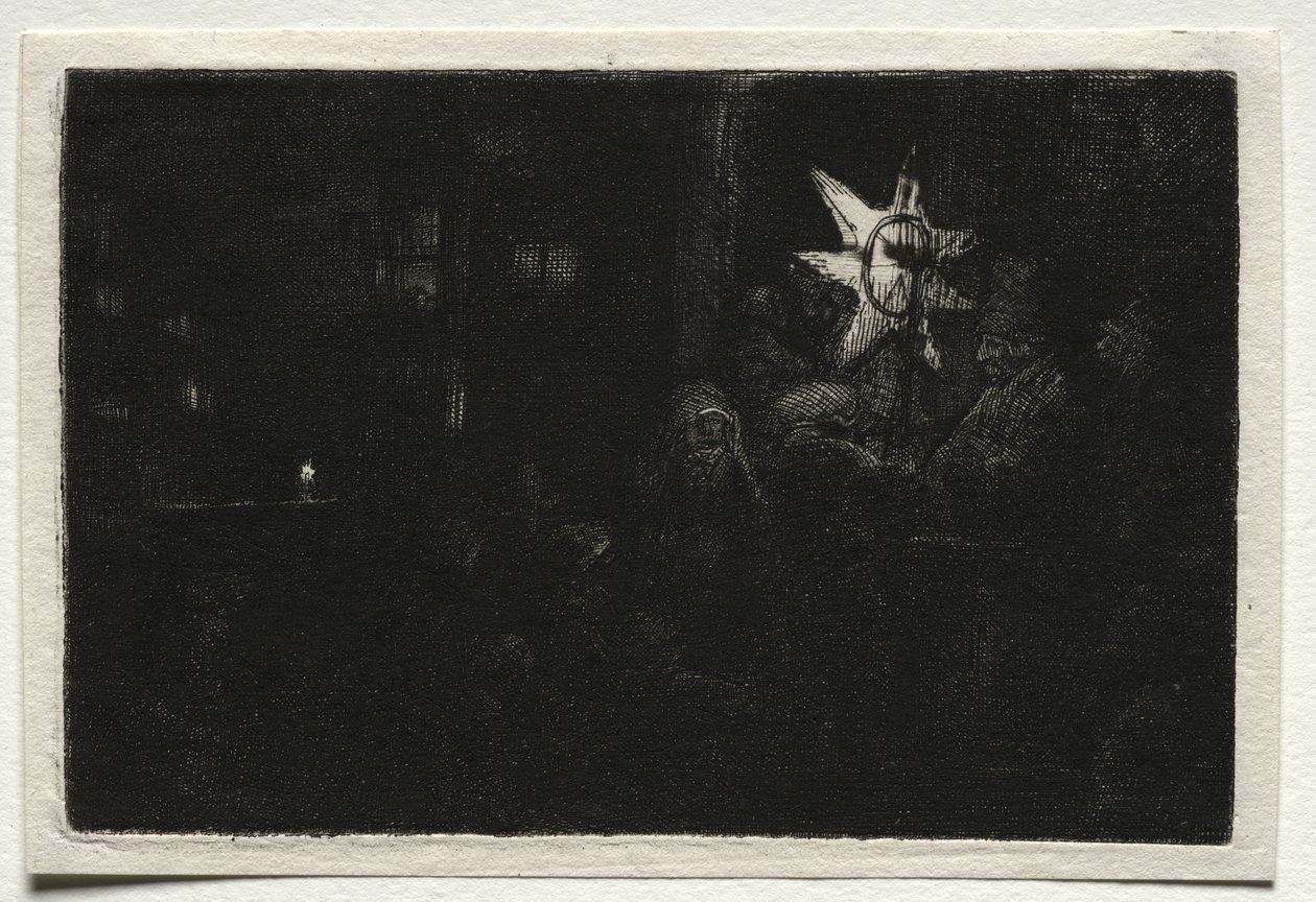 The Star of Kings: A Night Piece by Rembrandt van Rijn