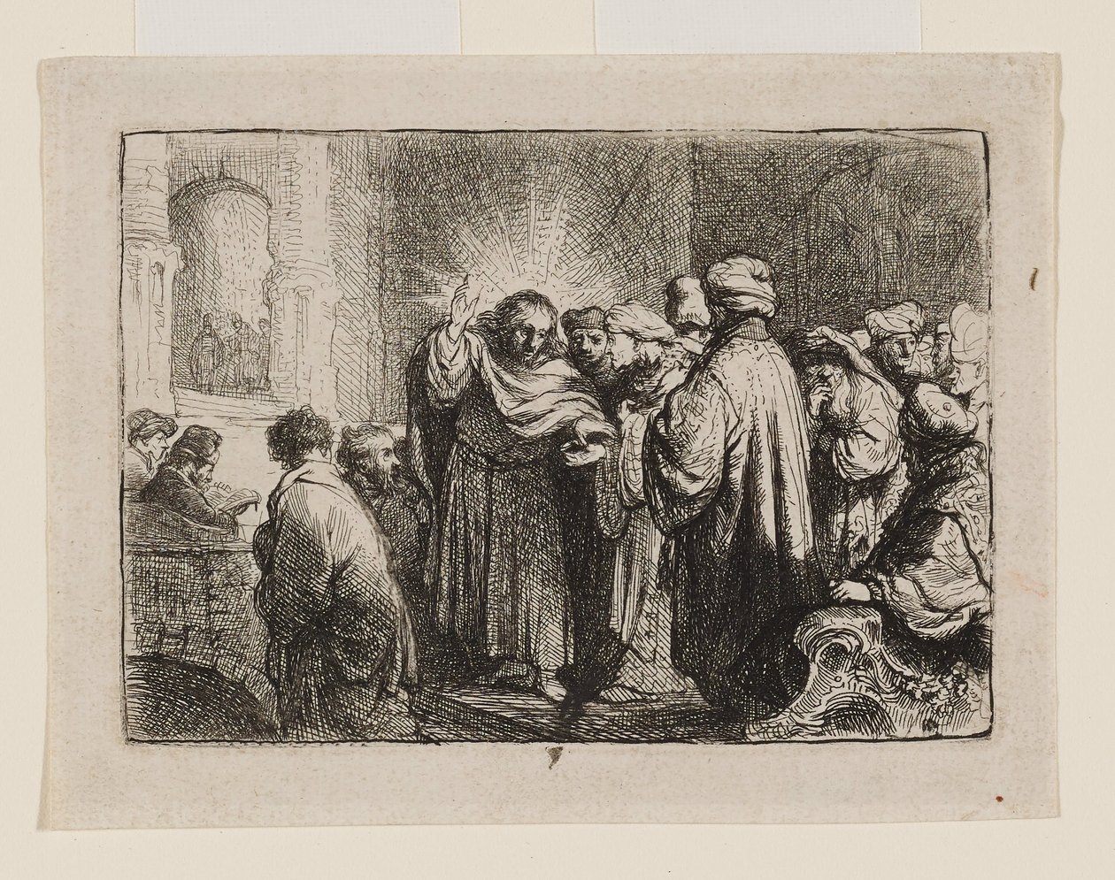 The Tribute Money by Rembrandt van Rijn