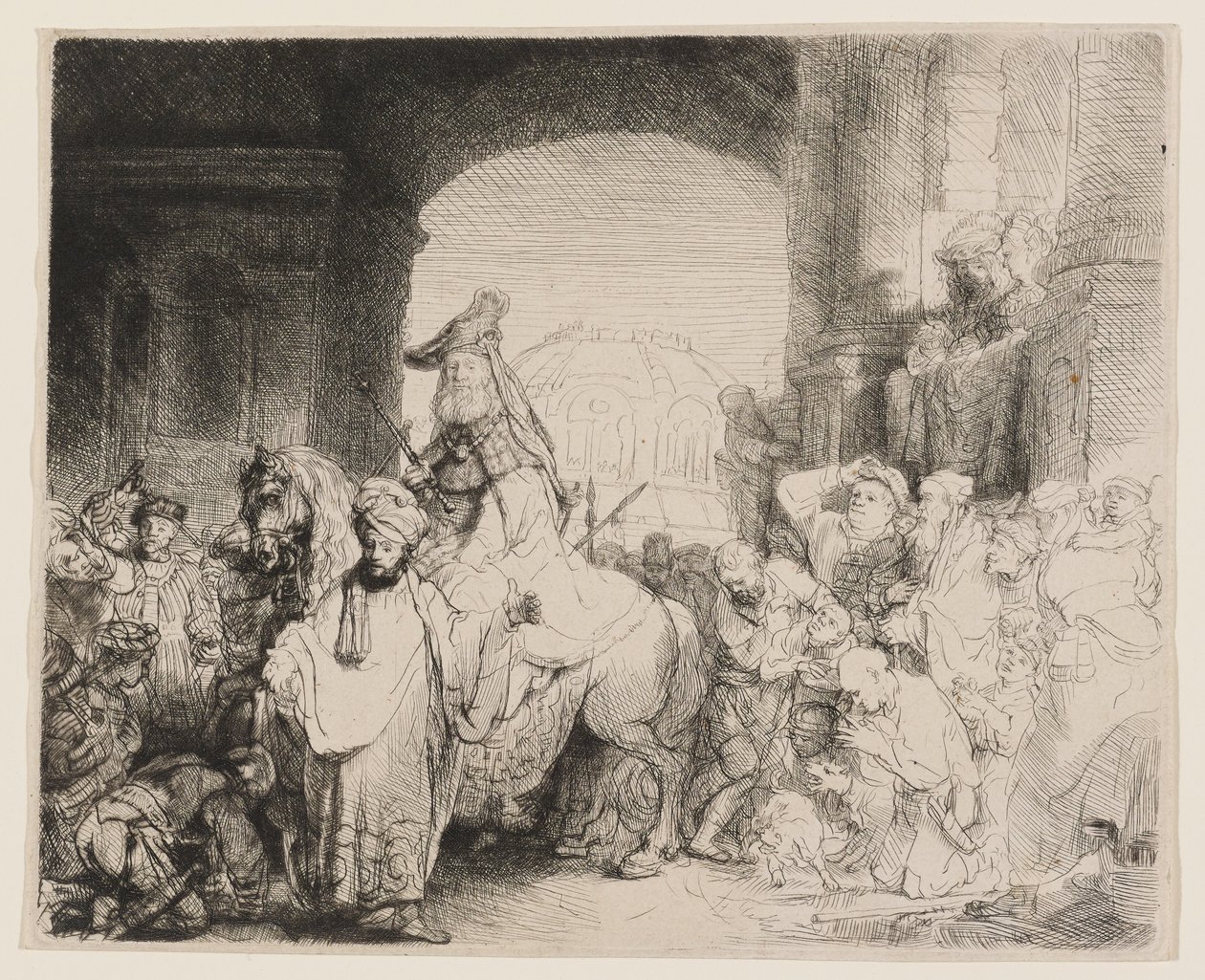 The Triumph of Mordecai by Rembrandt van Rijn