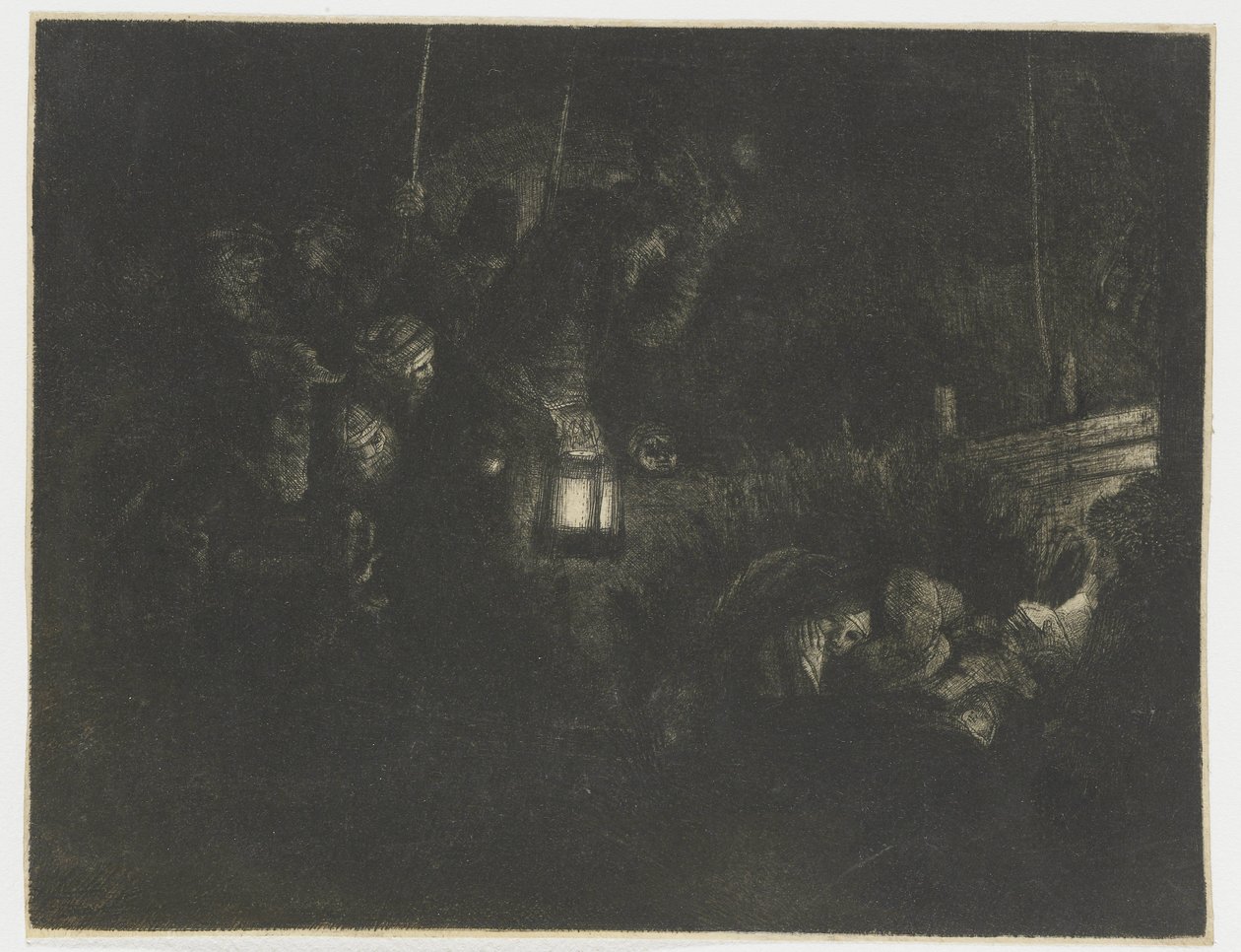 The Adoration of the Shepherds: A Night Piece by Rembrandt van Rijn